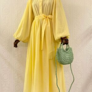 Robe jaune