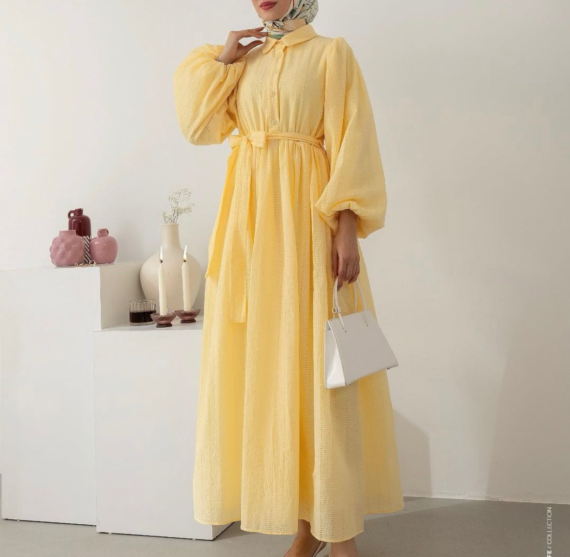 Robe jaune – Image 3