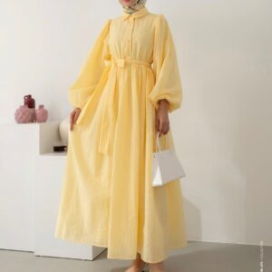 Robe jaune